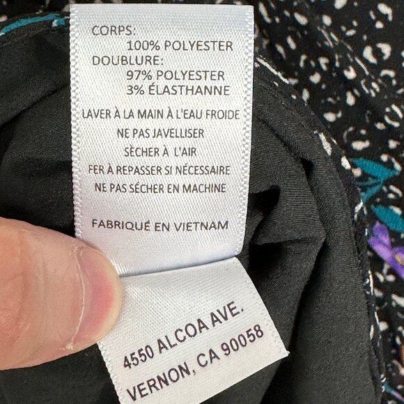 ASTR Shirred Puff Sleeve Sweetheart Neck Floral Smocked Top Size Medium Boho M - Picture 11 of 16